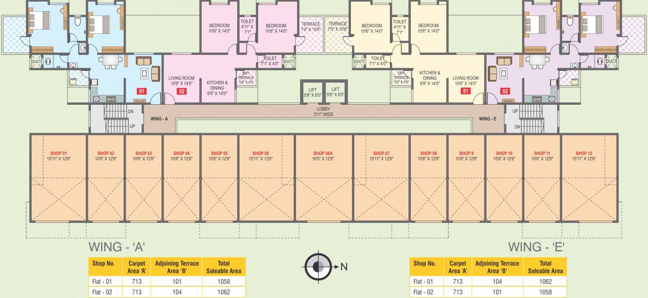 Images for Cluster Plan of Harshad Ashok Nagar Phase III