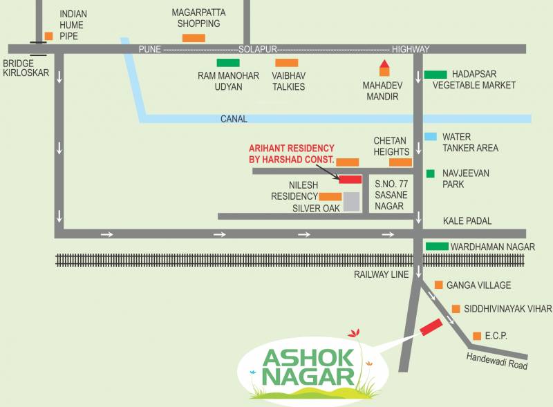 Images for Location Plan of Harshad Ashok Nagar Phase III