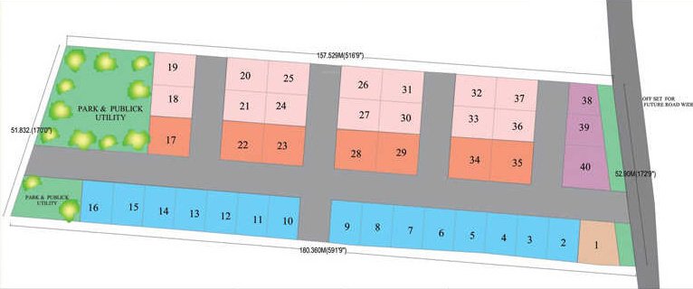  enclave Layout Plan