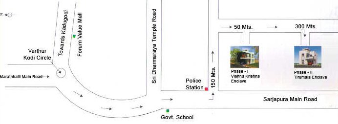  enclave Location Plan