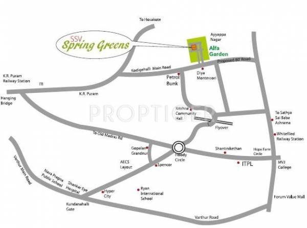 Images for Location Plan of SSV Spring Greens Images for Location Plan of SSV Spring Greens