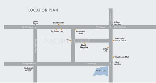  elegance Images for Location Plan of Balaji Elegance