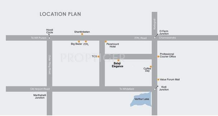 elegance Images for Location Plan of Balaji Elegance