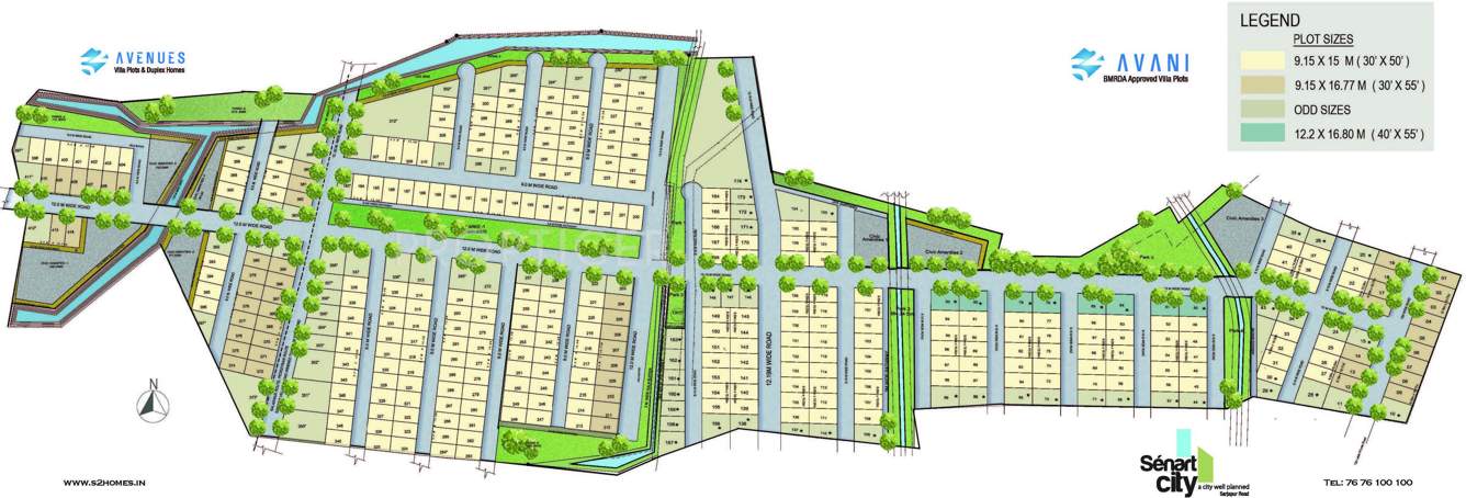  avani Images for Master Plan of S2 Avani