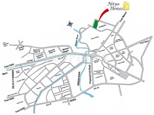 Images for Location Plan of Nitya Homes homes Images for Location Plan of Nitya Homes