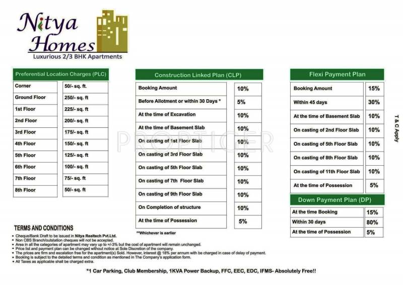  homes Images for Payment Plan of Nitya Homes