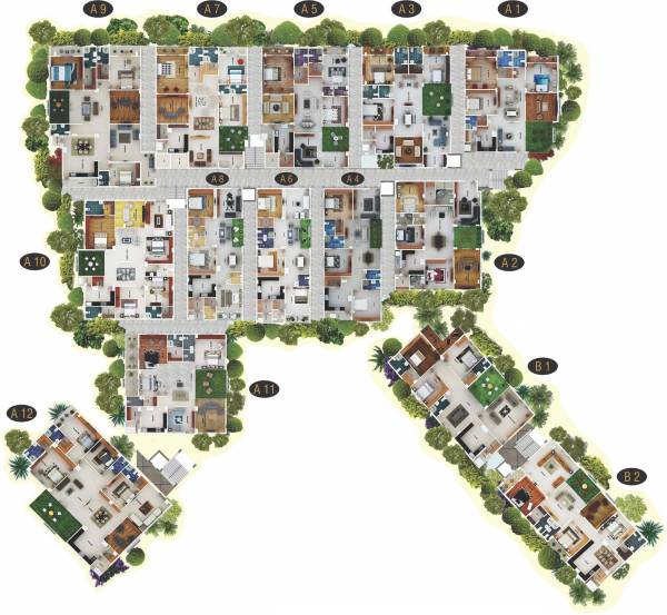  valencia Tower A Wing 1 Cluster Plan