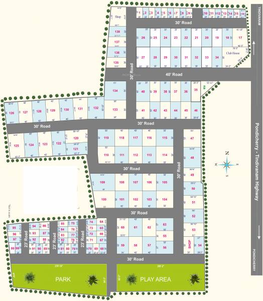 Images for Layout Plan of Manju Global City Images for Layout Plan of Manju Global City