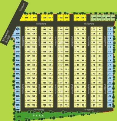 Images for Layout Plan of Aadyas Aero Minicity