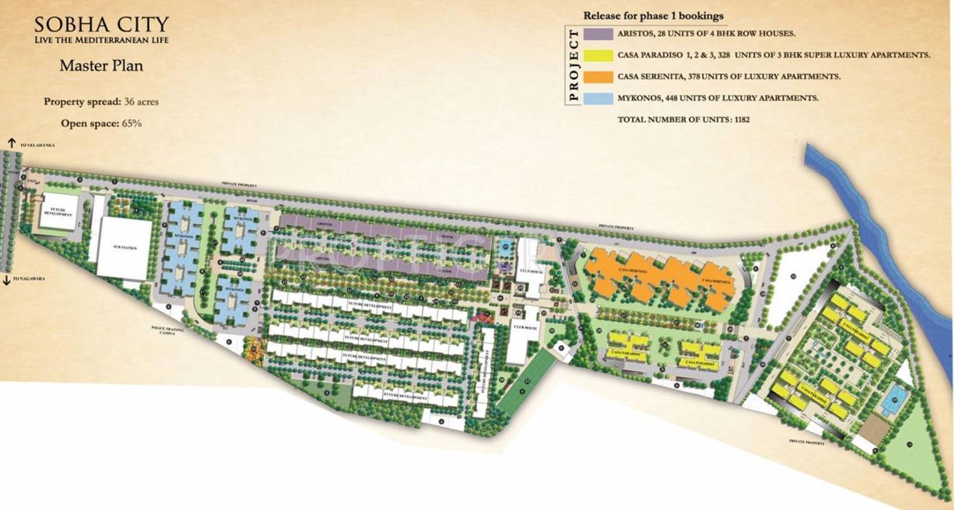 Images for Master Plan of Sobha City Mykonos