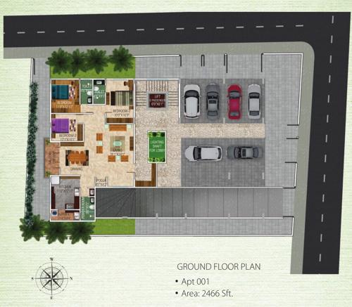 Images for Cluster Plan of One Tree Gayathri Silver Gate