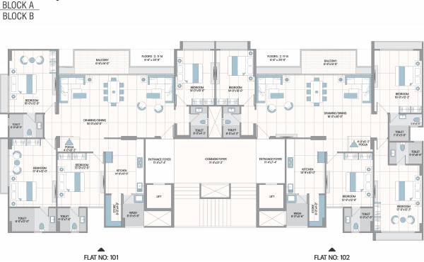 Images for Cluster Plan of Shree 42 Parkview