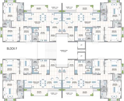 Images for Cluster Plan of Shree 42 Parkview