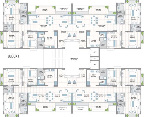 Images for Cluster Plan of Shree 42 Parkview