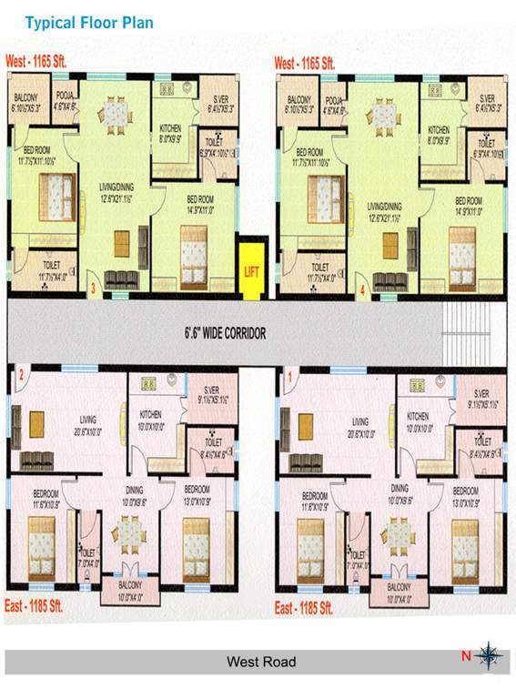 Images for Cluster Plan of Ashok Rohith Grand