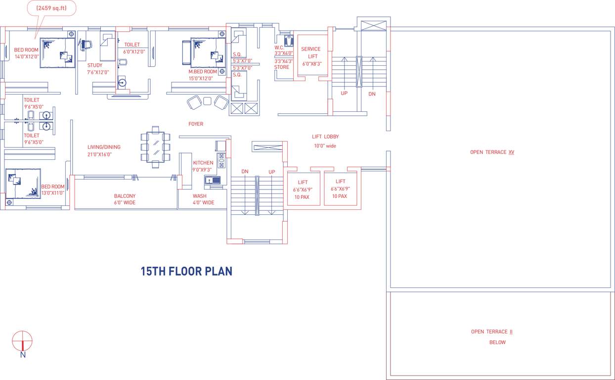 Images for Cluster Plan of Salarpuria Sattva The Avenue