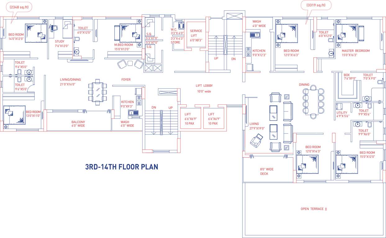 Images for Cluster Plan of Salarpuria Sattva The Avenue