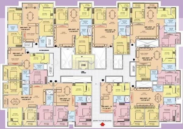 Images for Cluster Plan of Nava Charvi Square