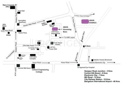 Images for Location Plan of Aban Essence essence Images for Location Plan of Aban Essence