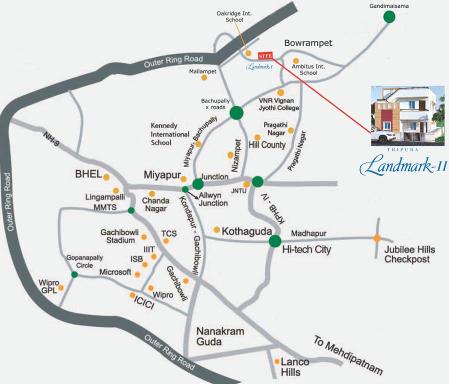  landmark ii Images for Location Plan of Tripura Landmark II