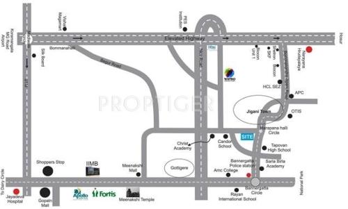 Location Plan i1 Properties United Shine Woods Location Plan