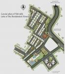 Images for Layout Plan of Grass Field Fire Capital Developers IndiCity Phase 1 Block F I K L And M