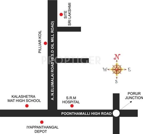  sri-lakshmi Images for Location Plan of Sri Lakshmi Ram Constructions Sri Lakshmi