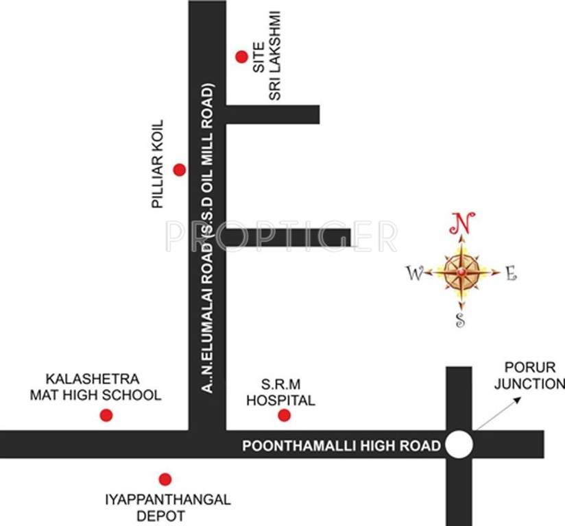  sri lakshmi Images for Location Plan of Sri Lakshmi Ram Constructions Sri Lakshmi