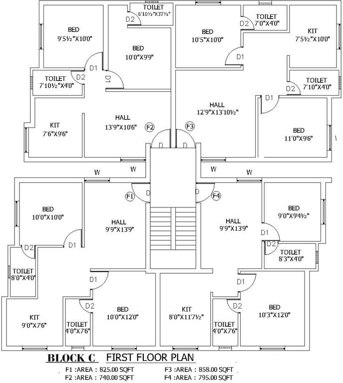 Images for Cluster Plan of SKC Saraswathy Homes