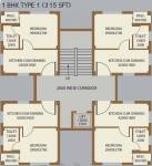  my-town-apartments Tower 1 Cluster Plan