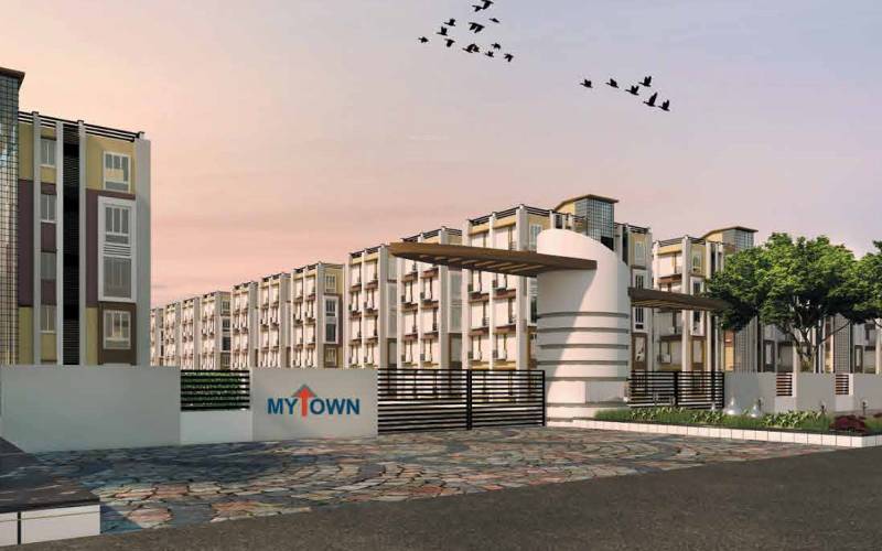  my-town-apartments Images for Elevation of Dharitri My Town Apartments