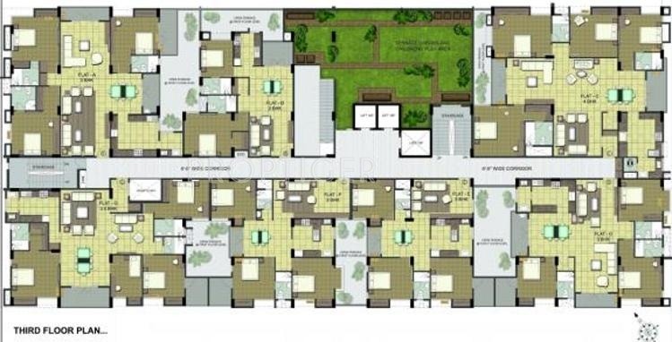 Images for Cluster Plan of Ramaniyam Real Estates Isha