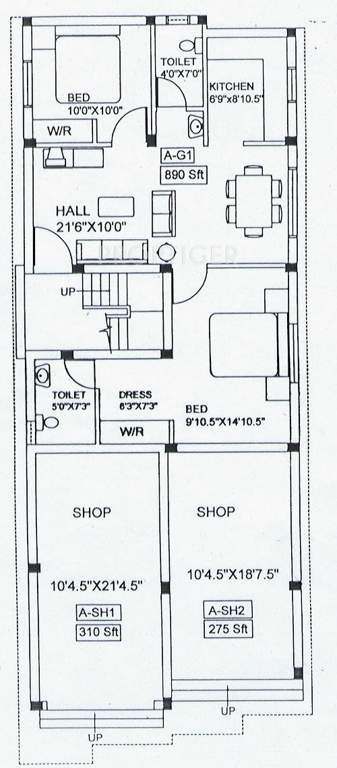 Images for Cluster Plan of Vinoth Varsha