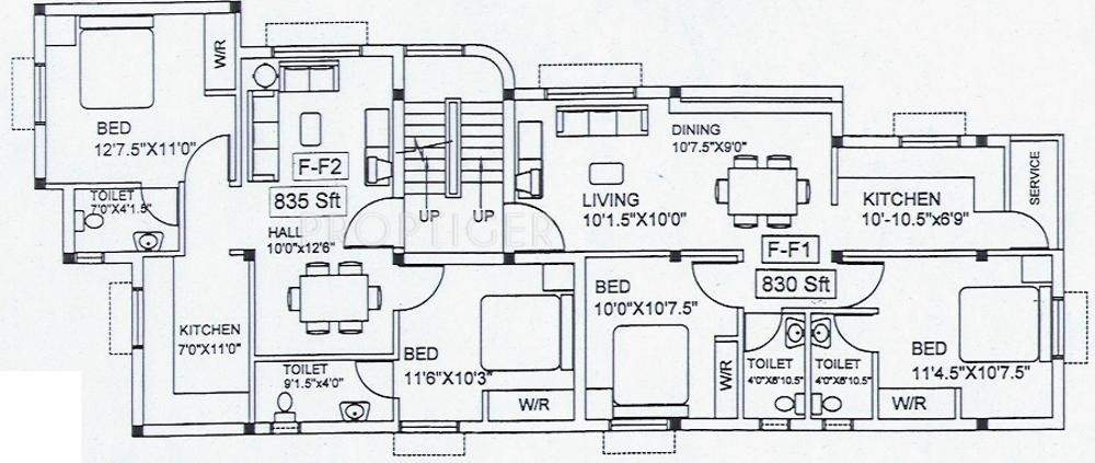 Images for Cluster Plan of Vinoth Varsha