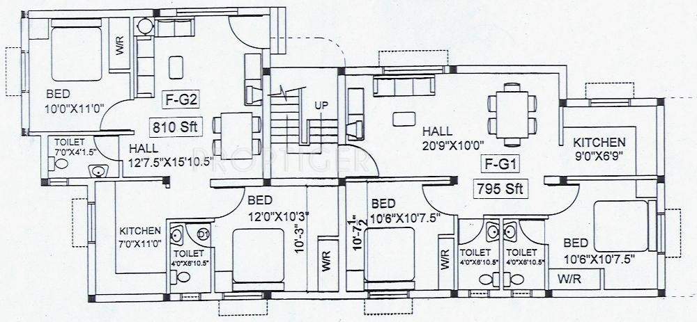 Images for Cluster Plan of Vinoth Varsha