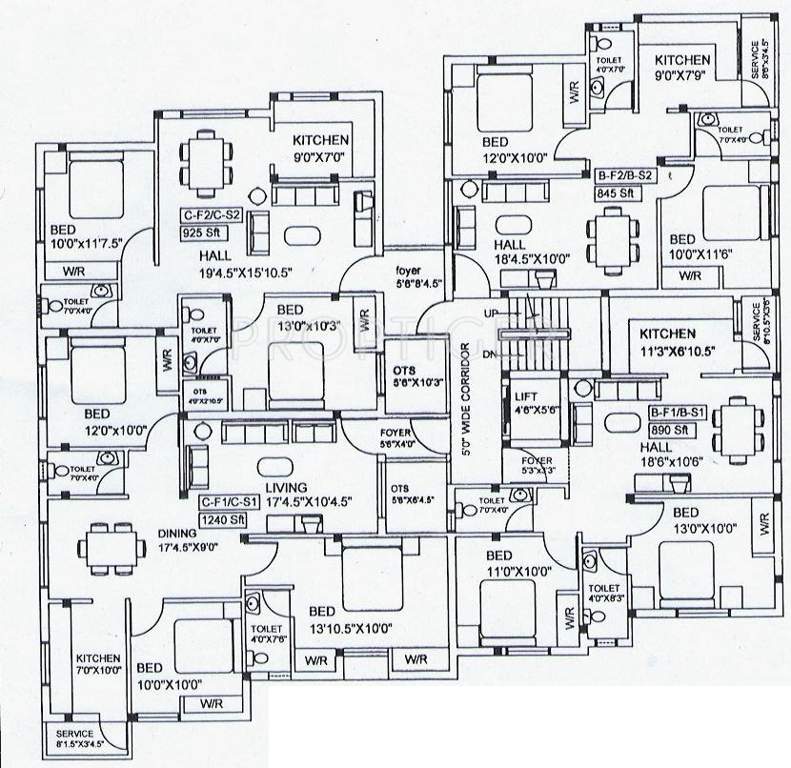 Images for Cluster Plan of Vinoth Varsha