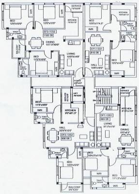 Images for Cluster Plan of Vinoth Varsha Images for Cluster Plan of Vinoth Varsha