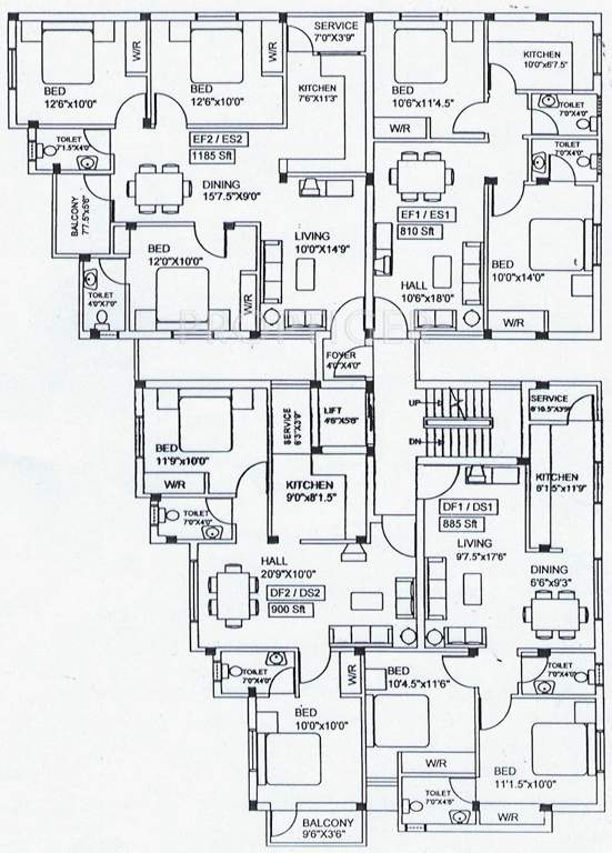 Images for Cluster Plan of Vinoth Varsha
