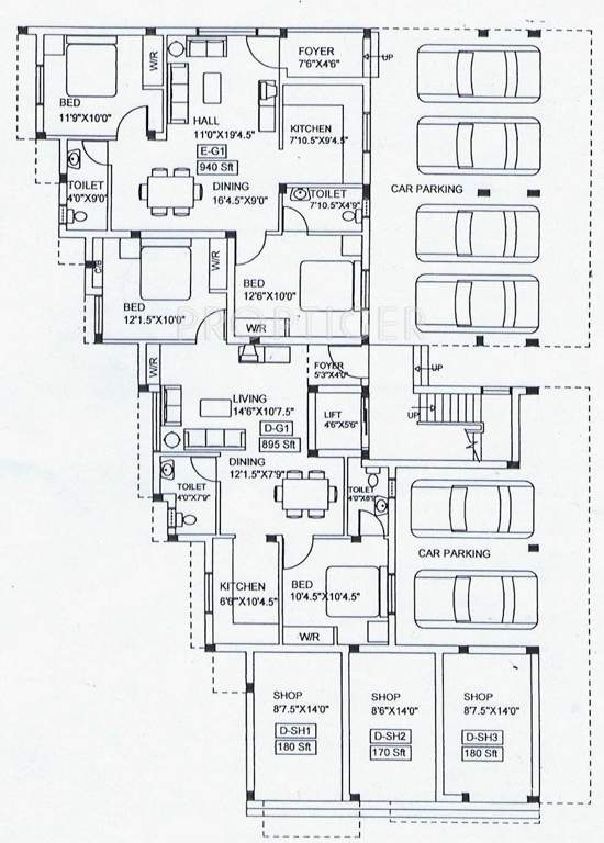 Images for Cluster Plan of Vinoth Varsha