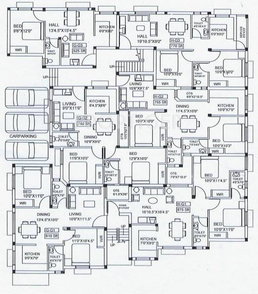 Images for Cluster Plan of Vinoth Varsha