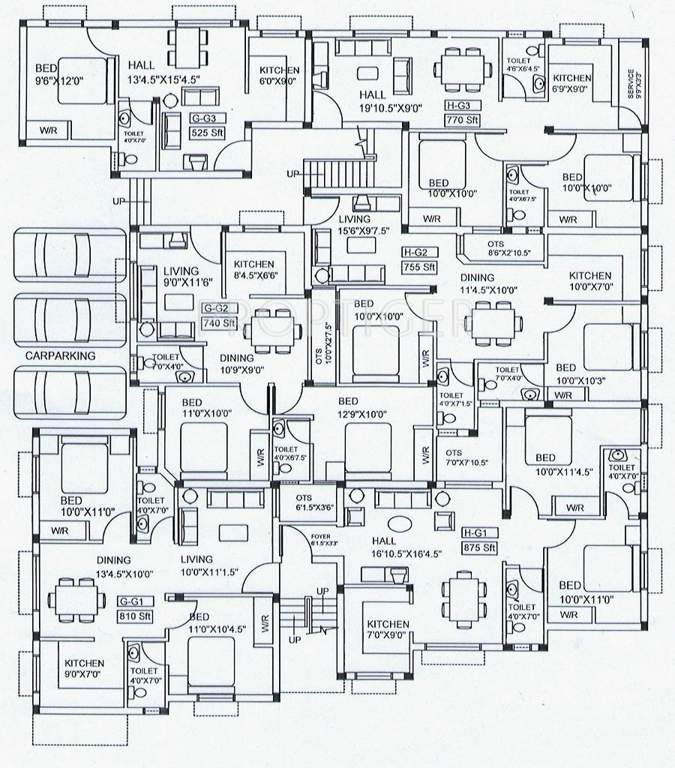 Images for Cluster Plan of Vinoth Varsha