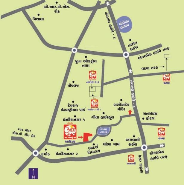 Images for Location Plan of DBS Umang Aditya