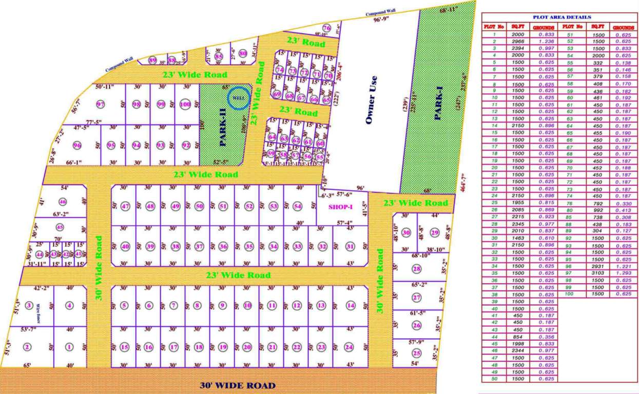 Images for Layout Plan of Arana Arana Enclave