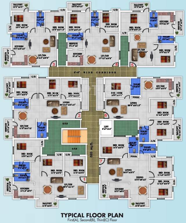 Images for Cluster Plan of JK Adhavaa