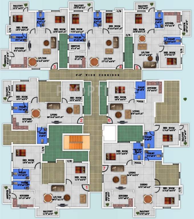 Images for Cluster Plan of JK Adhavaa