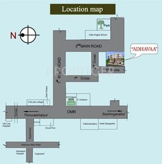 Images for Location Plan of JK Adhavaa