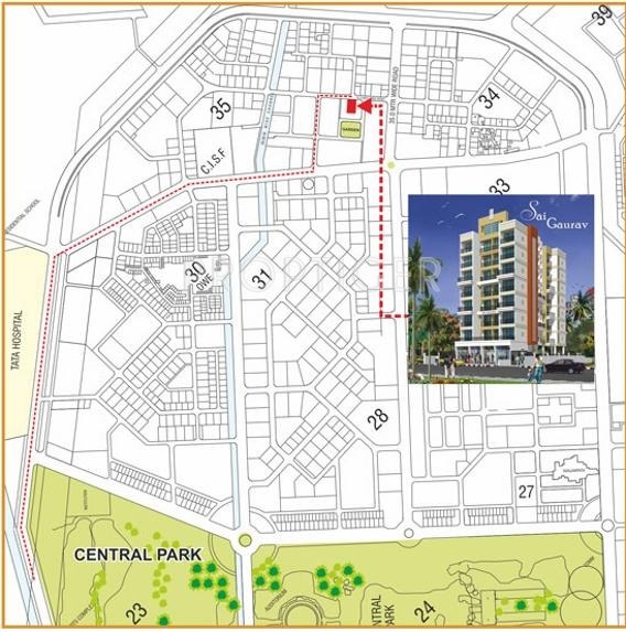  sai-gaurav Images for Location Plan of Nisarg Sai Gaurav