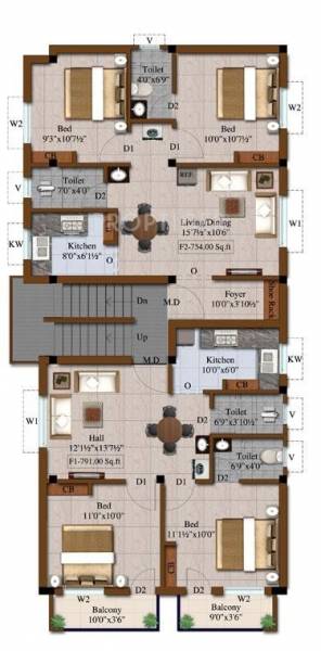 Images for Cluster Plan of ACE Ferns