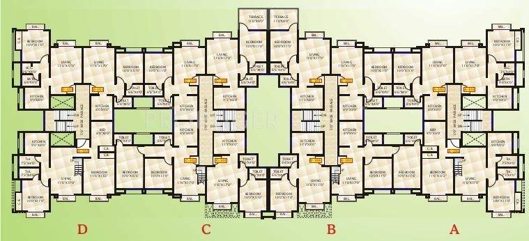 nisarg Images for Cluster Plan of Sanghvi Nisarg