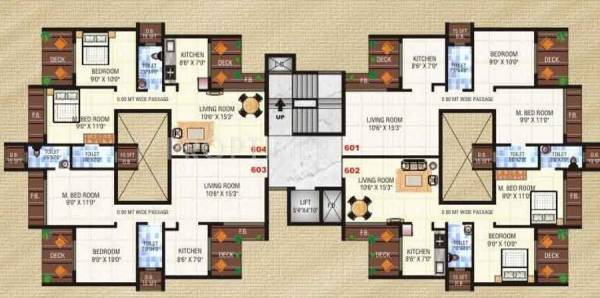 Images for Cluster Plan of Radhe Krishna Builders Symphony